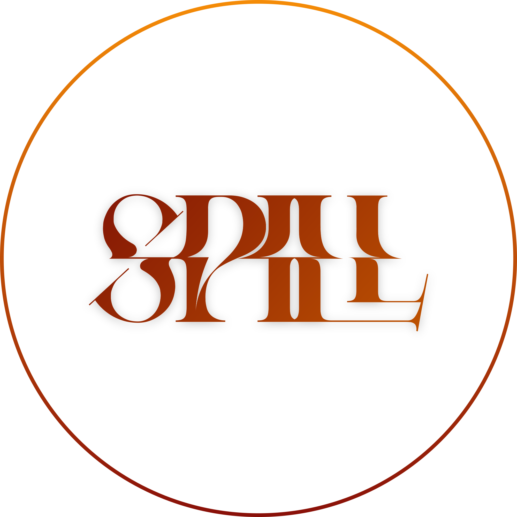 Gradient badge logo for The Spill, Inc.